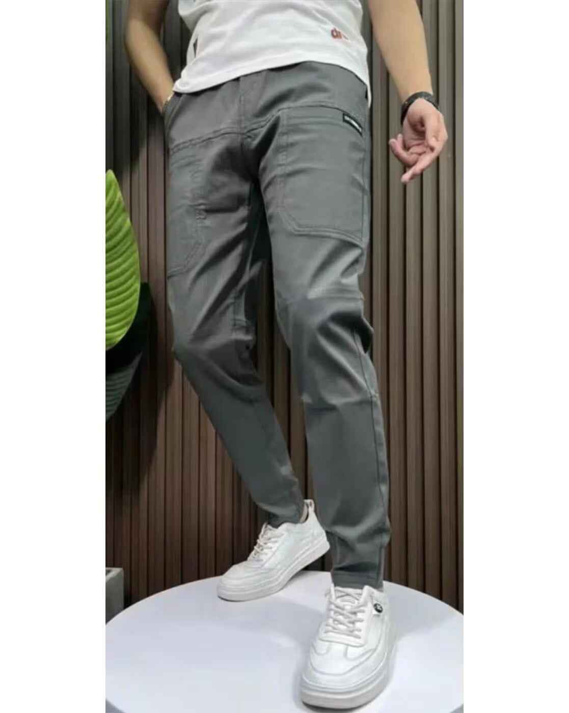 Joggers Pack of 2 Men Solid Track Pants