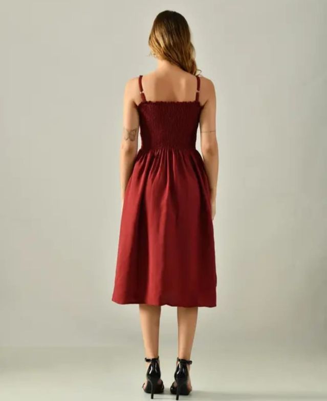 Stylish short Red Women Dress